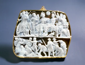 Roman onyx cameo, 1st century AD